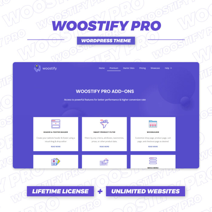 Woostify Pro WordPress Plugin with original license key