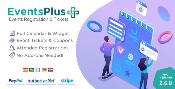 WordPress Events Calendar Registration & Tickets By elbisnero