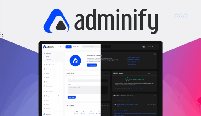 WP Adminify PRO - Powerhouse Toolkit for WordPress Dashboard