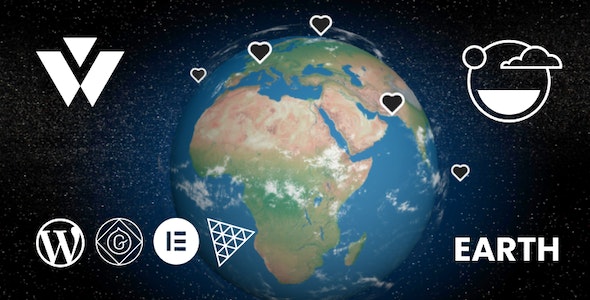WP Earth D for Gutenberg & Elementor