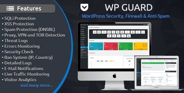 WP Guard – Security, Firewall Anti-Spam plugin for WordPress