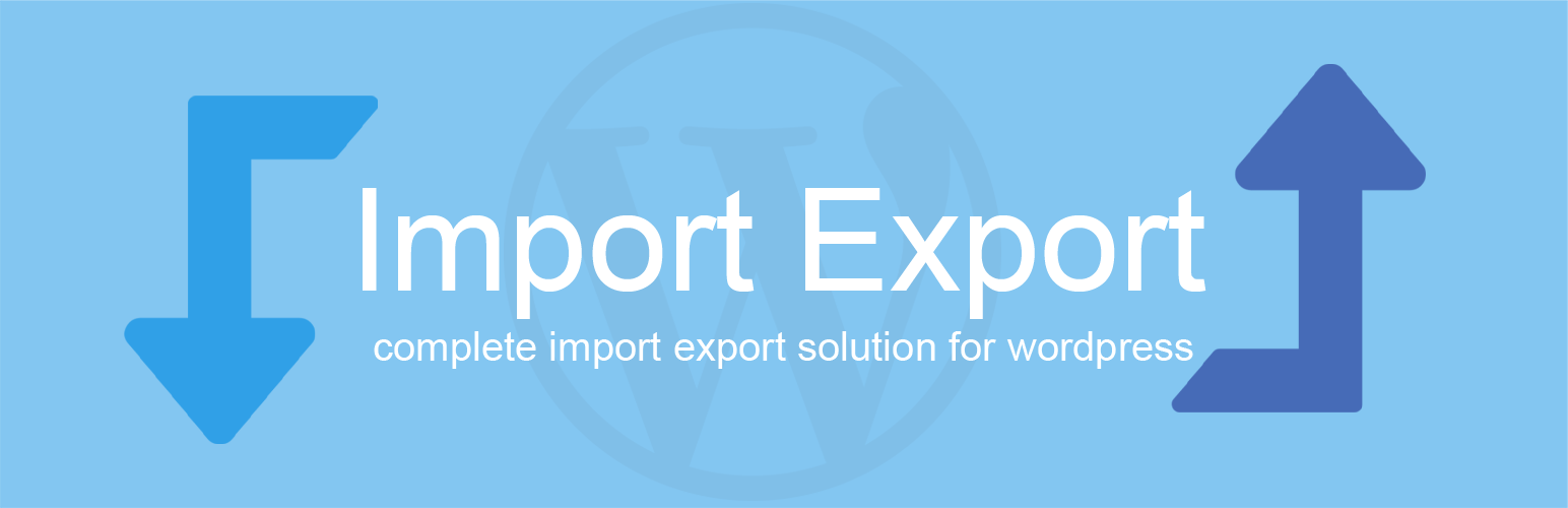 Wp Import Export