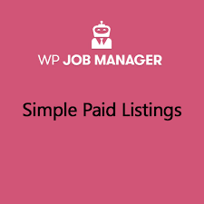 WP Job Manager Simple Paid Listings
