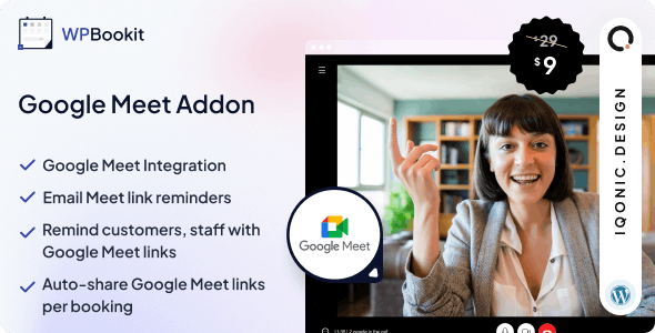 WPBookit - Google Meet