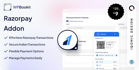 WPBookit - Razorpay Payment Gateway
