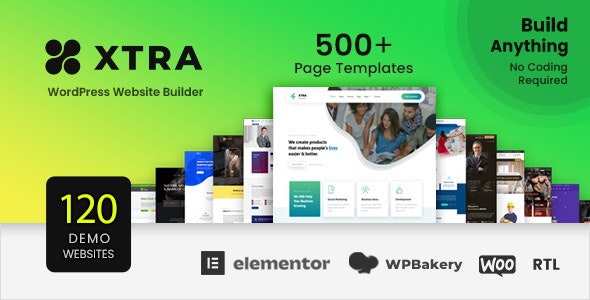 Xtra - Multipurpose WordPress Theme + RTL