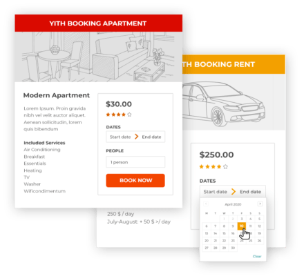 YITH Booking and Appointment for WooCommerce