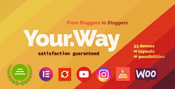 YourWay - Multi-Concept Blog WordPress Theme