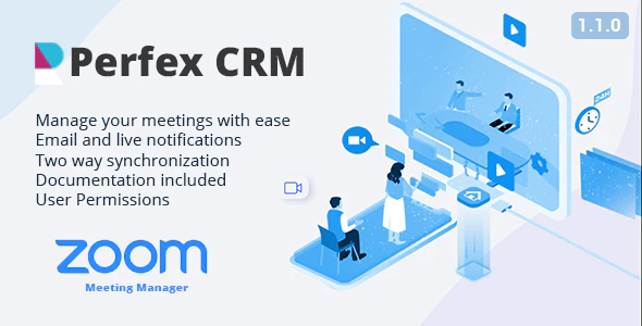 Zoom Meeting Manager - Perfex CRM